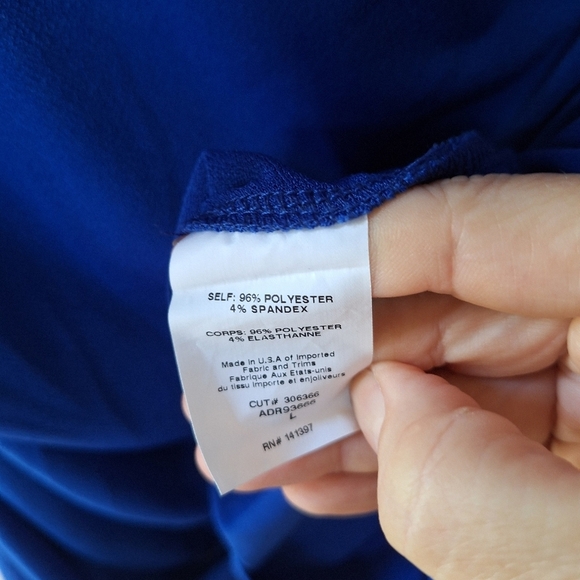 NWT ASTR the label Womens Deep V-neckline Knee-length Dress. Size L - Picture 6 of 7